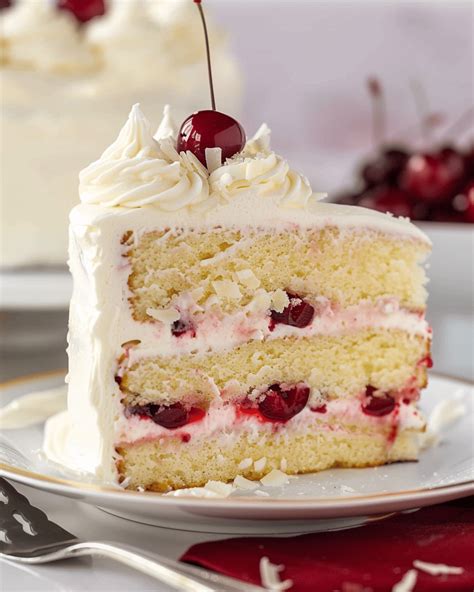 White Forest Cake Recipe – Baking Like a Chef.